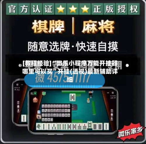 [教程经验]“微乐小程序万能开挂器哪里可以买	”开挂(透视)最新辅助详细-第1张图片