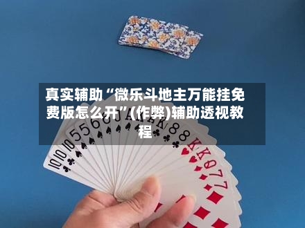 真实辅助“微乐斗地主万能挂免费版怎么开”(作弊)辅助透视教程-第3张图片