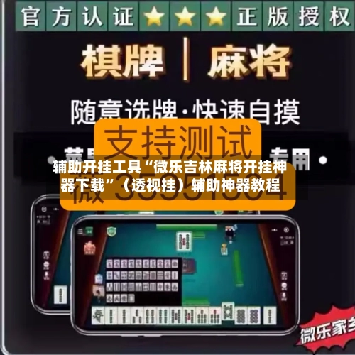 辅助开挂工具“微乐吉林麻将开挂神器下载”（透视挂）辅助神器教程-第2张图片