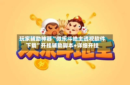 玩家辅助神器“微乐斗地主透视软件下载	”开挂辅助脚本+详细开挂-第2张图片