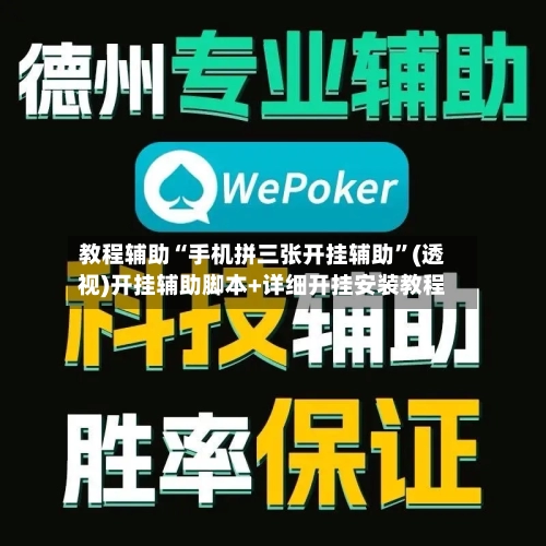教程辅助“手机拼三张开挂辅助”(透视)开挂辅助脚本+详细开挂安装教程-第1张图片