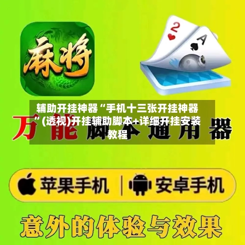 辅助开挂神器“手机十三张开挂神器”(透视)开挂辅助脚本+详细开挂安装教程-第1张图片