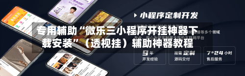 专用辅助“微乐三小程序开挂神器下载安装”（透视挂）辅助神器教程-第2张图片