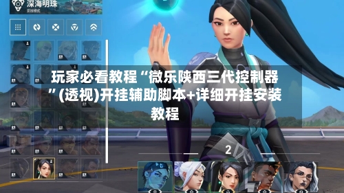 玩家必看教程“微乐陕西三代控制器”(透视)开挂辅助脚本+详细开挂安装教程-第2张图片