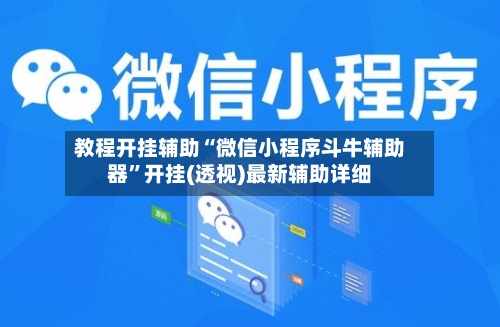 教程开挂辅助“微信小程序斗牛辅助器”开挂(透视)最新辅助详细-第1张图片
