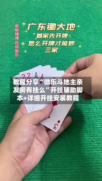 教程分享“微乐斗地主亲友房有挂么”开挂辅助脚本+详细开挂安装教程-第2张图片