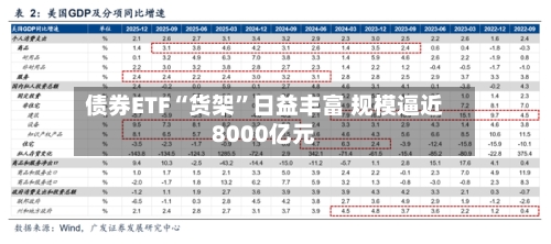 债券ETF“货架”日益丰富 规模逼近8000亿元-第2张图片