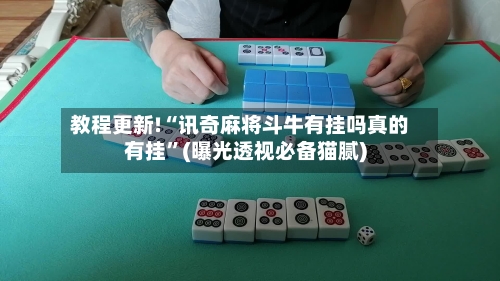教程更新!“讯奇麻将斗牛有挂吗真的有挂	”(曝光透视必备猫腻)-第2张图片