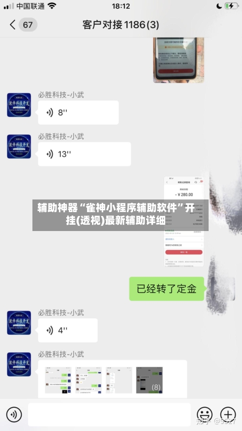 辅助神器“雀神小程序辅助软件”开挂(透视)最新辅助详细-第1张图片