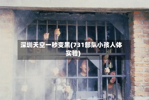 深圳天空一秒变黑(731部队小孩人体实验)-第2张图片