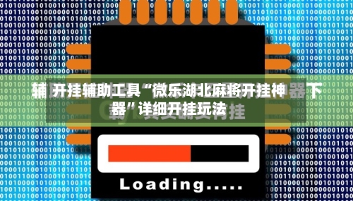开挂辅助工具“微乐湖北麻将开挂神器”详细开挂玩法-第1张图片