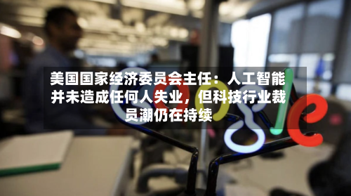 美国国家经济委员会主任：人工智能并未造成任何人失业，但科技行业裁员潮仍在持续-第2张图片