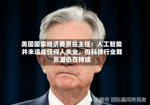 美国国家经济委员会主任：人工智能并未造成任何人失业	，但科技行业裁员潮仍在持续-第3张图片