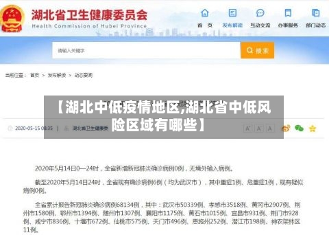 【湖北中低疫情地区,湖北省中低风险区域有哪些】-第2张图片