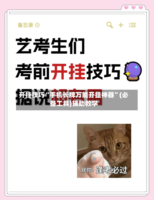 开挂技巧“手机长牌万能开挂神器”(必备工具)辅助教学-第1张图片