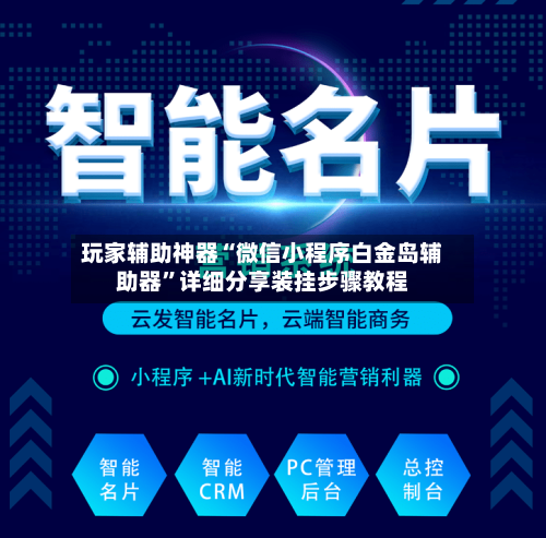 玩家辅助神器“微信小程序白金岛辅助器”详细分享装挂步骤教程-第2张图片