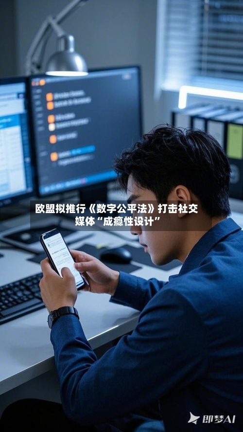 欧盟拟推行《数字公平法》打击社交媒体“成瘾性设计”-第1张图片