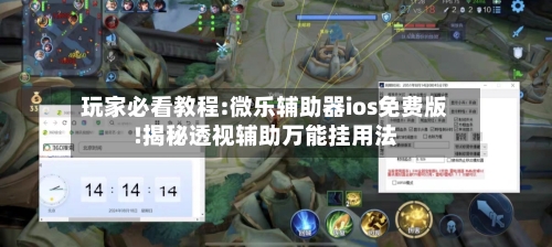 玩家必看教程:微乐辅助器ios免费版!揭秘透视辅助万能挂用法-第2张图片