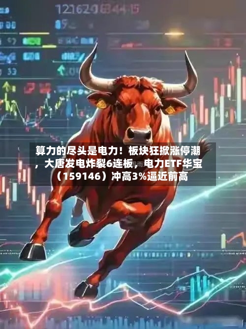 算力的尽头是电力！板块狂掀涨停潮，大唐发电炸裂6连板	，电力ETF华宝（159146）冲高3%逼近前高-第2张图片
