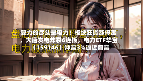 算力的尽头是电力！板块狂掀涨停潮，大唐发电炸裂6连板	，电力ETF华宝（159146）冲高3%逼近前高-第3张图片