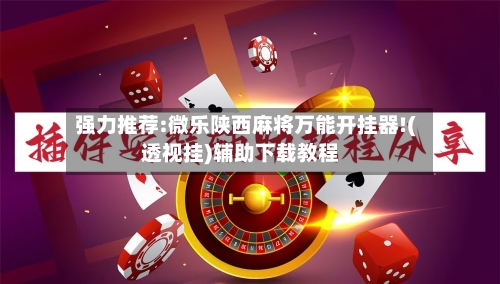 强力推荐:微乐陕西麻将万能开挂器!(透视挂)辅助下载教程-第1张图片