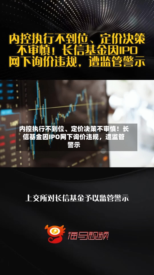 内控执行不到位、定价决策不审慎！长信基金因IPO网下询价违规，遭监管警示-第2张图片