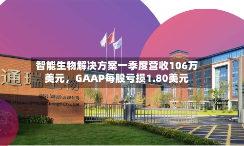 智能生物解决方案一季度营收106万美元	，GAAP每股亏损1.80美元-第3张图片