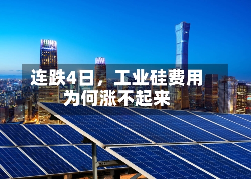 连跌4日，工业硅费用为何涨不起来-第2张图片