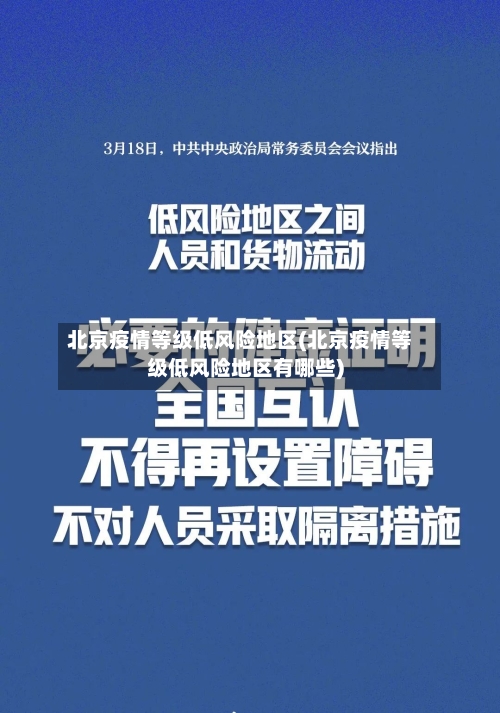 北京疫情等级低风险地区(北京疫情等级低风险地区有哪些)-第1张图片