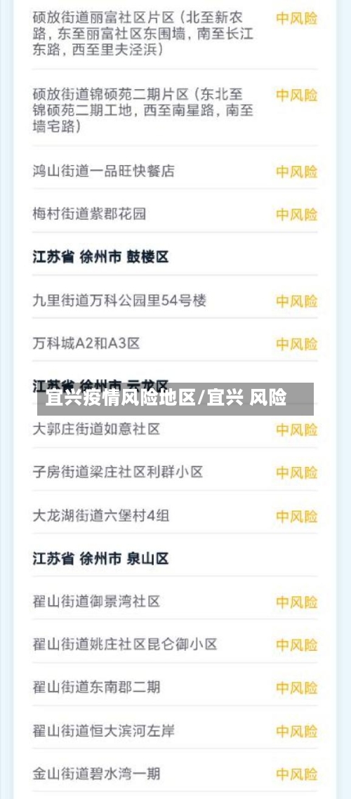 宜兴疫情风险地区/宜兴 风险-第1张图片