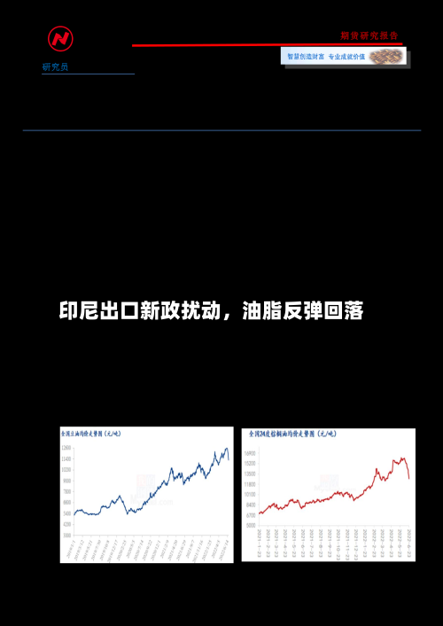 印尼出口新政扰动，油脂反弹回落-第2张图片