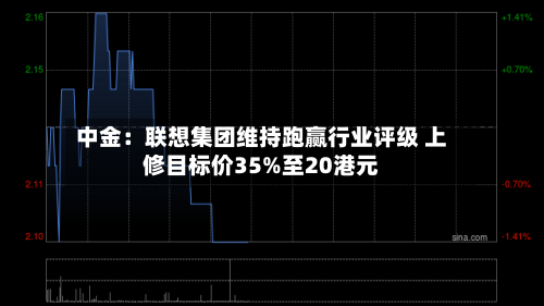 中金：联想集团维持跑赢行业评级 上修目标价35%至20港元-第1张图片