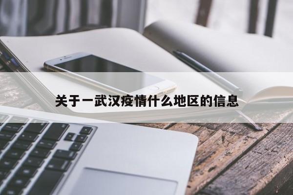 关于一武汉疫情什么地区的信息